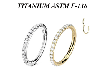 Кликер из титана Ti Metal жемчужина