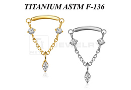 Накрутка из титана Ti Metal мелисандра