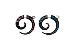 Обманка-спираль узорчатая