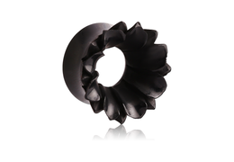 Тоннели черный цветок, пара Тоннели черный цветок, пара