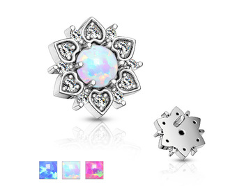 Накрутка опаловая примула