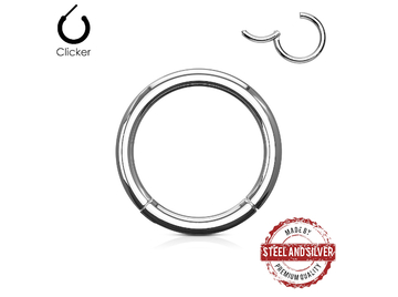 Кликер Steel and Silver стальной