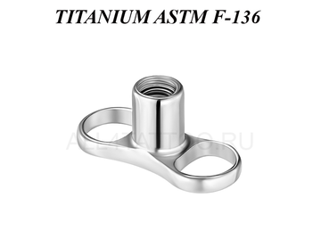 Якорь микродермала Steel and Silver мини