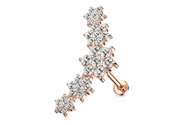 Лабрет цветочная композиция