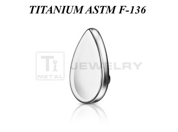 Накрутка из титана Ti Metal гладь
