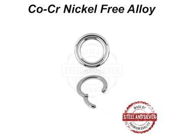 Кликер Steel and Silver кобальт-хром классика (2,5-5,1мм)